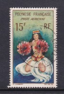 French Polynesia SG 35 1964 Tahitian Dancers, 15F Dancer In Full Costume, Used - Gebruikt