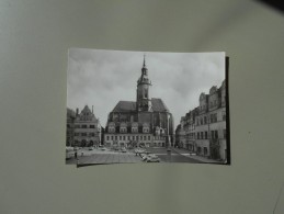 ALLEMAGNE SAXE ANHALT NAUMBURG / SAALE WILHELM PIECK PLATZ MIT WENZELKIRCHE - Naumburg (Saale)