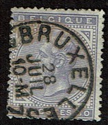 41  Obl  BXL  40 - 1883 Leopold II