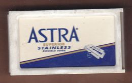 AC - ASTRA BLADES SHAVING RAZOR BLADES 5 BLADES IN UNOPENED BOX - Hojas De Afeitar