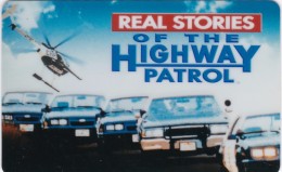 United States,  Global Communications Network, Real Stories Of The Highway Patrol, Helicopter, 2 Scans. - Cartes Magnétiques