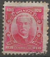 Brazil - 1906 Wandenkolk 100r Used  Sc 177 - Used Stamps