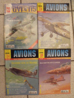 4 Revues Avions. N° 109,114,116,122 (2002-2003).  Heinkekl Breguet Koolhoven Lublin Solyum Chine - Avion