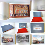 ARCHITECTURE ART PAINTINGS Trieste ITALY 1984 ALBUM  RARITY UNIQUE LARGE SIZE - Colecciones