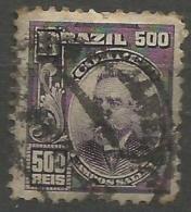 Brazil - 1906 Salles 500r Used  Sc 182 - Oblitérés