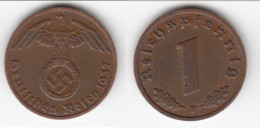 **** ALLEMAGNE - GERMANY - 1 REICHSPFENNIG 1937 F - 3ème REICH - THIRD REICH - BRONZE **** EN ACHAT IMMEDIAT - 1 Reichspfennig