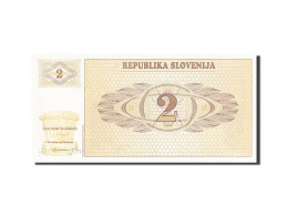 Billet, Slovénie, 2 (Tolarjev), 1990-1992, 1990, KM:2a, NEUF - Eslovenia