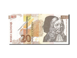 Billet, Slovénie, 20 Tolarjev, 1992-1993, 1992-01-15, KM:12a, NEUF - Slovénie