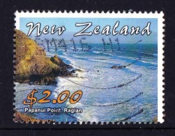 New Zealand 2002 Scenic Coastlines $2.00 Papanui Point, Raglan Used - Used Stamps