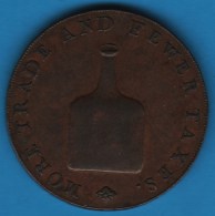 Norwich (Norfolk) MORE TRADE AND FEWER TAXES HALFPENNY PROSPERITY TO OLD ENGLAND DH-23b - Firma's