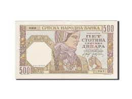 Billet, Serbie, 500 Dinara, 1941, 1941-11-01, KM:27b, SPL - Serbia