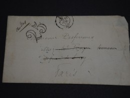 FRANCE - Lettre Taxe 25 - Détaillons Collection - A Voir - Lot N° 16505 - Lettres & Documents