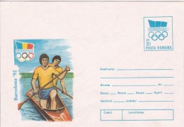 ROUMANIE  ENTIER POSTAL       THEME CANOE - Kanu