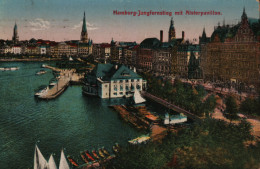 Hamburg. Jungfernstieg Mit Alsterpavillon 1922 - Non Classificati
