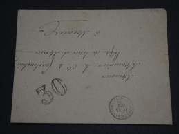 FRANCE - Lettre Taxe 30 - Détaillons Collection - A Voir - Lot N° 16507 - Lettres & Documents