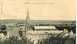 CPA 41  VENDOME VUE GENERALE ET QUARTIER DE CAVALERIE 1915 - Vendome