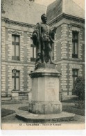 CPA 41  VENDOME STATUE DE RONSARD 1917 - Vendome