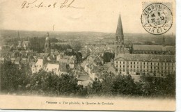 CPA 41  VENDOME VUE GENERALE LE QUARTIER DE CAVALERIE 1903 - Vendome