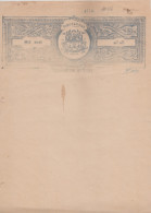 ORCHHA State  8A  Stamp Paper Type 11  # 91862 Inde Indien  India Fiscaux Fiscal Revenue - Orchha