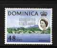 DOMINICA - 1968 48c STATEHOOD OVERPRINT FINE MNH ** - Dominique (1978-...)