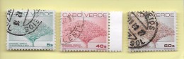 TIMBRES - STAMPS - CAP VERT / CAPE VERDE - 2000 -  ARBRE DRAGOEIRO - SERIE TIMBRES OBLITÉRÉE - Kap Verde