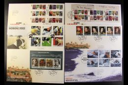 2008 COMPLETE YEAR SET Of Commemorative, Illustrated First Day Covers With Neatly Typed Addresses Inc  Celebrating... - FDC
