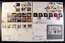 2007 COMPLETE YEAR SET Of Commemorative, Illustrated First Day Covers With Neatly Typed Addresses Inc... - FDC