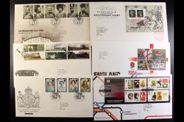 1971-2013 ALL DIFFERENT COLLECTION. An Attractive Collection Of Illustrated COMMEMORATIVE First Day Covers, All... - FDC
