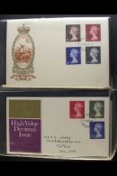 1953-1990s ACCUMULATION IN A LARGE CARTON An Extensive Hoard Of Covers, Mostly First Day (Strong Sterling Ranges),... - FDC