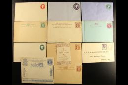 POSTAL STATIONERY An All Different Unused Group Of QV Cards And Envelopes, Incl 6d And 1s "embossed Type"... - Altri & Non Classificati