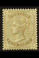 1880-83 4d Grey-brown, SG 160, Plate 17, Fine Mint, Nicely Centred. For More Images, Please Visit... - Altri & Non Classificati
