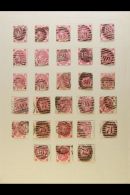 1865-73 POSTMARK INTEREST / PLATE RECONSTRUCTION A Most Useful & Charming Original Find, An Extensive Range Of... - Other & Unclassified