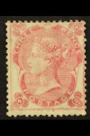 1862-64 3d Pale Carmine-rose, SG 77, Mint, Short Perf At Base And A Tiny Tone Spot On Gum. Cat £2,700. For... - Other & Unclassified