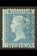 1858-79 2d Blue - Plate 9, Choice Cds Used Leaving The Profile Clear For More Images, Please Visit... - Altri & Non Classificati