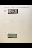1855-1900 SURFACE PRINTED COLLECTION CAT £45,000+ A Substantial And Valuable Collection In An Album, Mostly... - Other & Unclassified