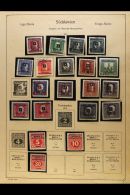 1918-1977 COLLECTION On Pages, Mostly All Different, Inc Good 1918-1920 Regional Issues With Various Overprints,... - Otros & Sin Clasificación
