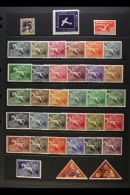 1921-43 MINT AIR POST SELECTION Presented On A Stock Page. Includes 1921 25c Opt'd In Dark Blue, 1924 6c, 1926... - Uruguay