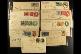 REGISTERED/INSURED/CERTIFIED/SPECIAL DELIVERY MAIL 19th Century To Modern Hoard Of Covers Loose In A Box - Some... - Altri & Non Classificati