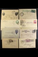 POSTAL STATIONERY 1870s-1980s USED & UNUSED Accumulation Of Cards & Covers In A Small Shoebox. Includes... - Altri & Non Classificati