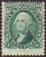 1867 10c Green With "E" Grill, Scott 89, Very Good Unused No Gum. For More Images, Please Visit... - Other & Unclassified