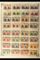 1928-31 FINE MINT SELECTION On Album Pages. Includes 1928 Rome Catacombs Both Sets, 1930 Goya (Postage) Set And... - Andere & Zonder Classificatie