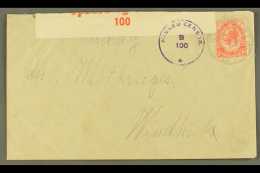 1917 (18 Apr) Env To Windhuk Bearing 1d Union Stamp Tied By Fine "OTAVIFONTEIN" Cds Postmark, Putzel Type 5,... - South West Africa (1923-1990)