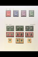 1910-1952 COLLECTION On Leaves, Mint Or Used, Inc 1925 Air Set Mint, 1927-30 To 10s Vert Pair Used, Plus 3d Horiz... - Zonder Classificatie