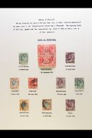 1910-13 INTERPROVINCIAL PERIOD An Attractive Postmark Collection Of TRANSVAAL Stamps Used In Transvaal With KEVII... - Zonder Classificatie