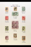 1910-13 INTERPROVINCIALS A Delightful Selection Of Transvaal KEVII Issues To £1 Used In The Cape Of Good... - Non Classificati