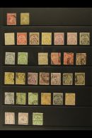 TRANSVAAL 1878-1909 Mint And Used Collection On Hagners. With 1878-80 3d & 4d Used; 1885-93 To 1s Mint &... - Zonder Classificatie