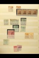 NATAL Mint And Used Accumulation In Stock Book With An Interesting Range Of Blocks And Strips, Note 1895 "half"... - Zonder Classificatie