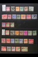 1948-1980 MOSTLY FINE USED (plus A Few Fresh Mint) Ranges On Stockleaves. Note 1948 Perf 14 And Perf 17½x18... - Singapore (...-1959)