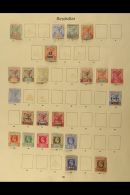 1890-1935 MINT COLLECTION ON "NEW IMPERIAL" LEAVES All Different, Mostly Fine And Fresh. With Good Range QV; KEVII... - Seychellen (...-1976)