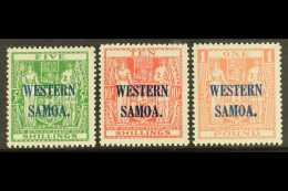 1945-46 5s, 10s And £1 Arms SG 208/210, Fine Never Hinged Mint. (3) For More Images, Please Visit... - Samoa (Staat)